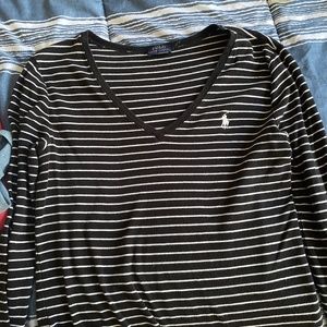 Ralph Lauren Striped Long Sleeve Tee